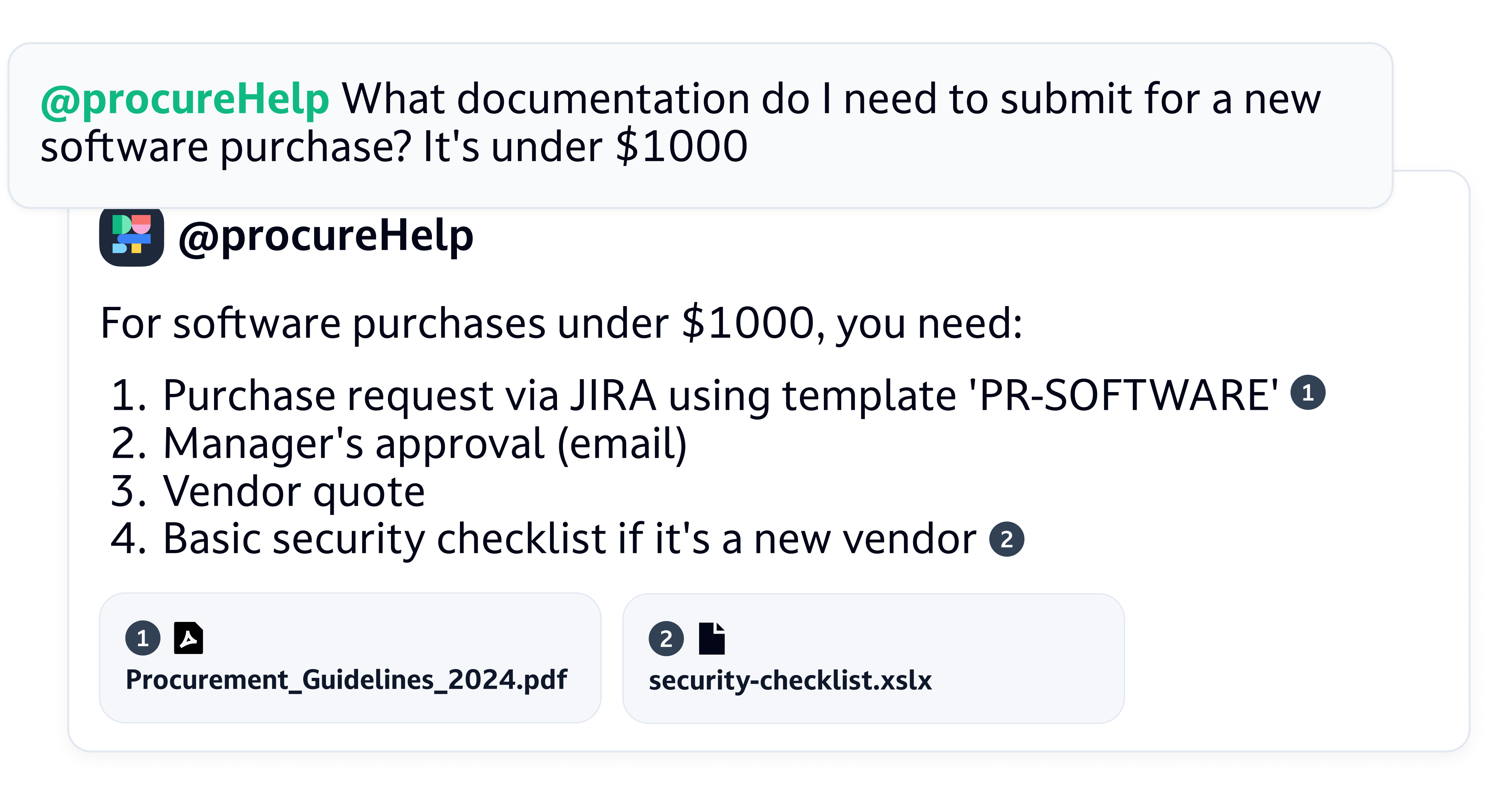 Procurement helper 1